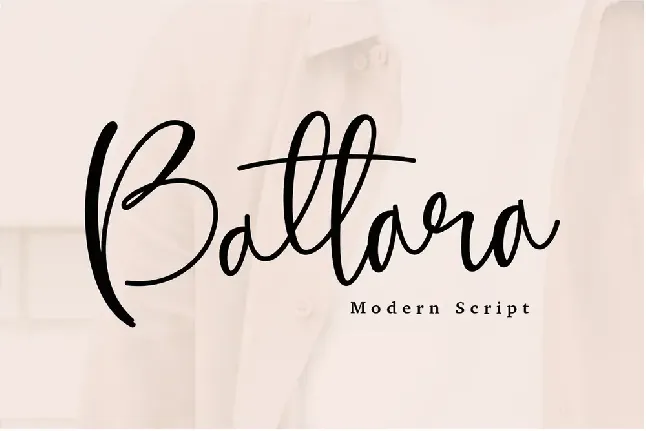 Battara font