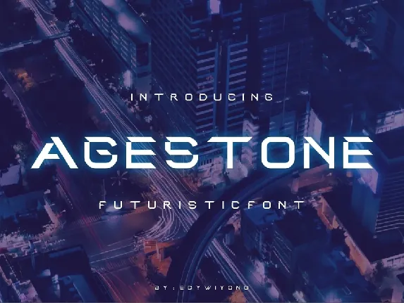 Agestoned font