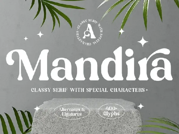 Mandira font