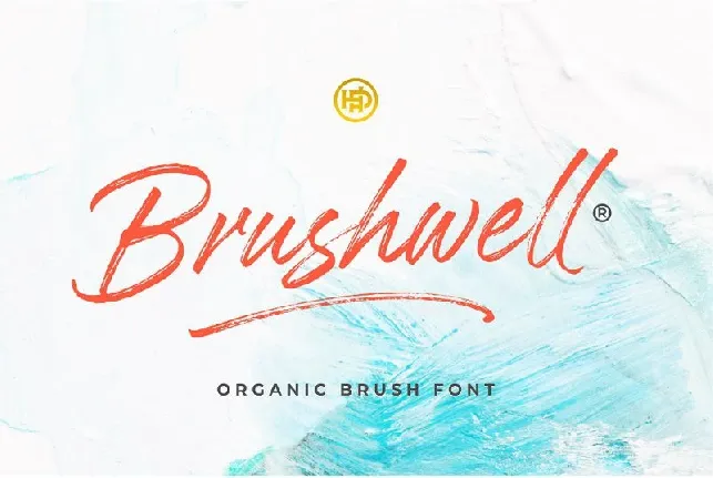 Brushwell font