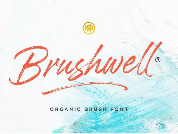 Brushwell font