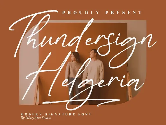 Thundersign Helgeria font