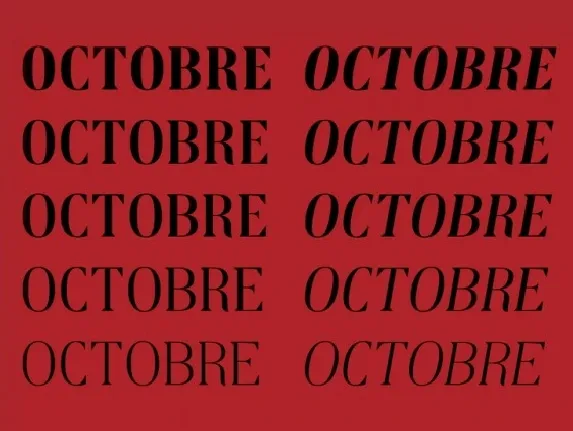 Octobre font