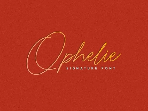 Ophelie font