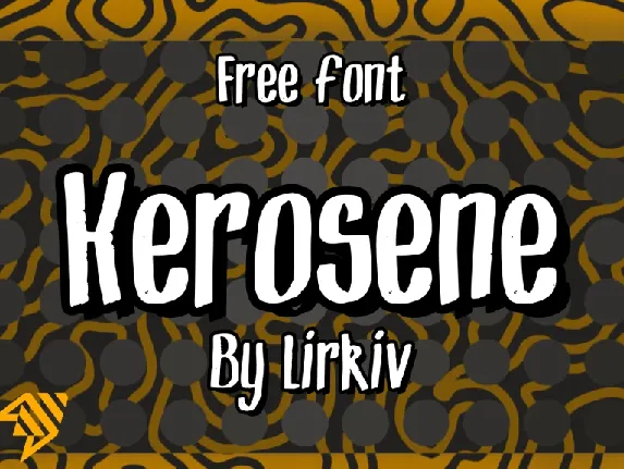 kerosene font