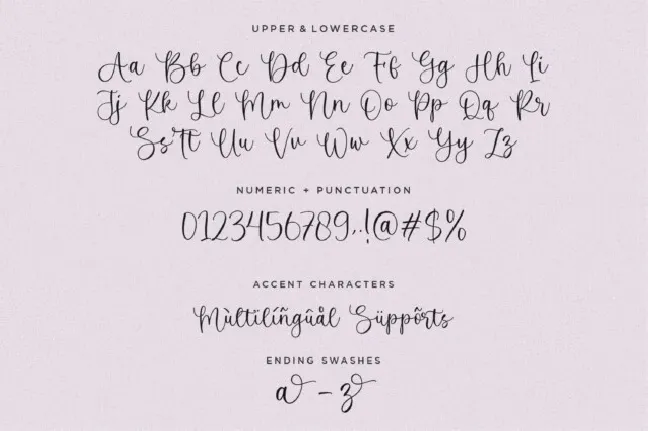 Wisterian font