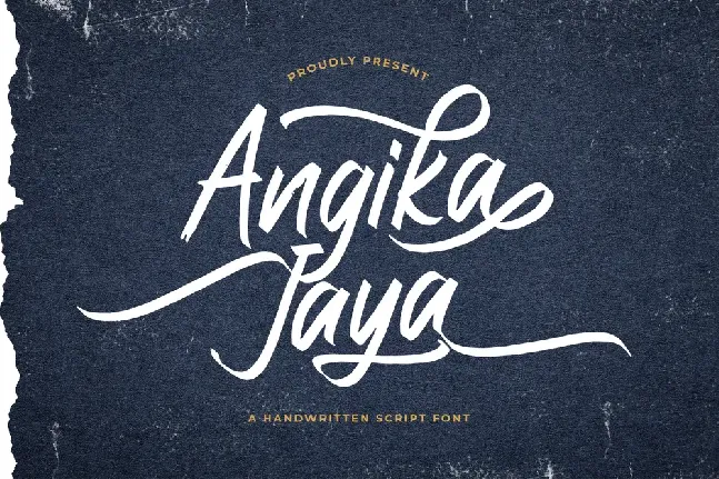 Angika Jaya font