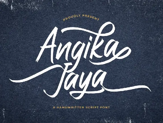 Angika Jaya font