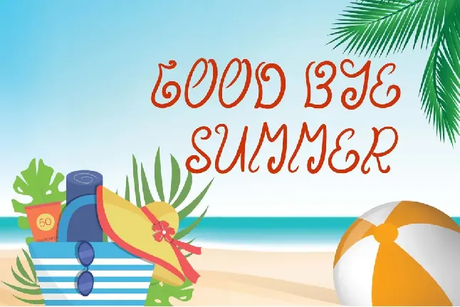 Tropical Beach font