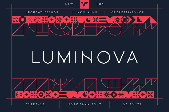 Luminova font