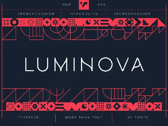 Luminova font