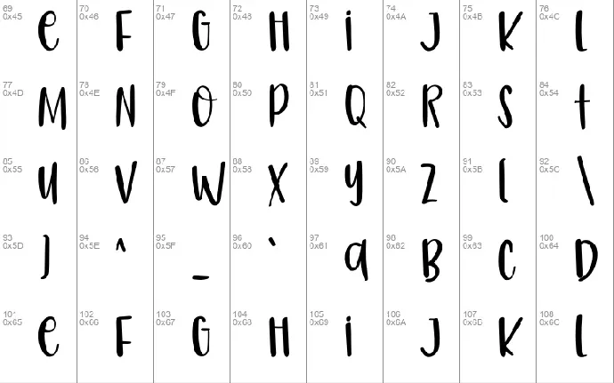 Hotstle font