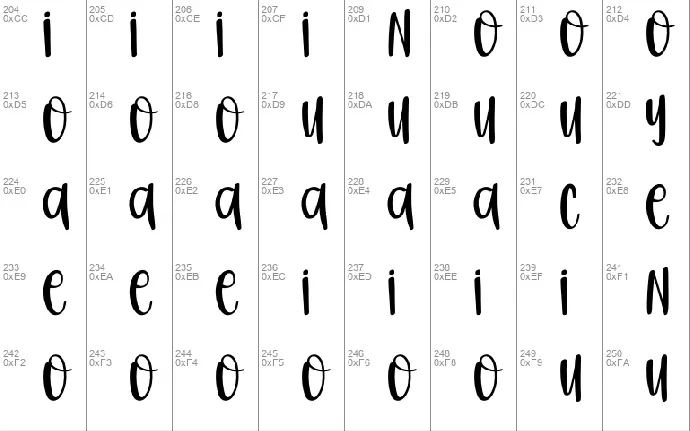 Hotstle font