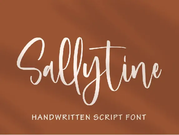 Sallytine font