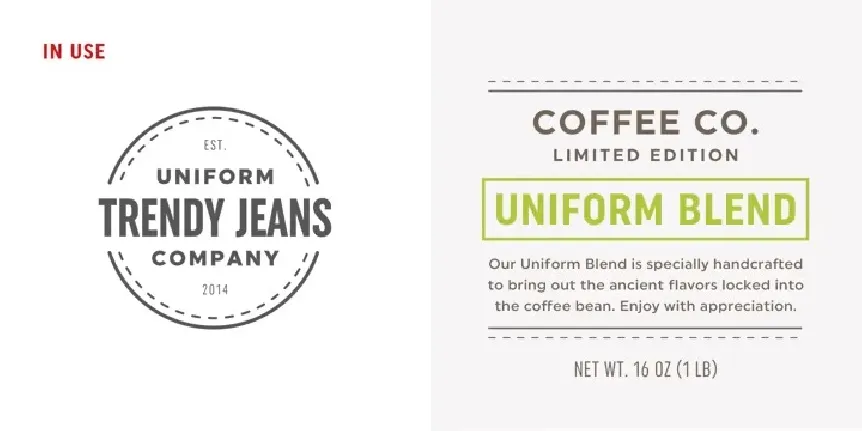 Uniform Pro Family font