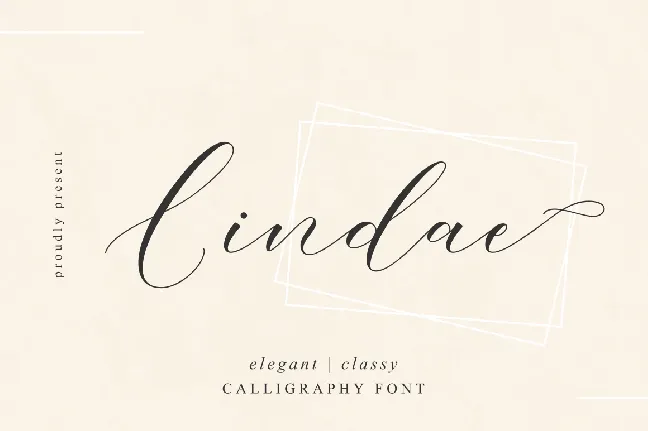 Lindae font