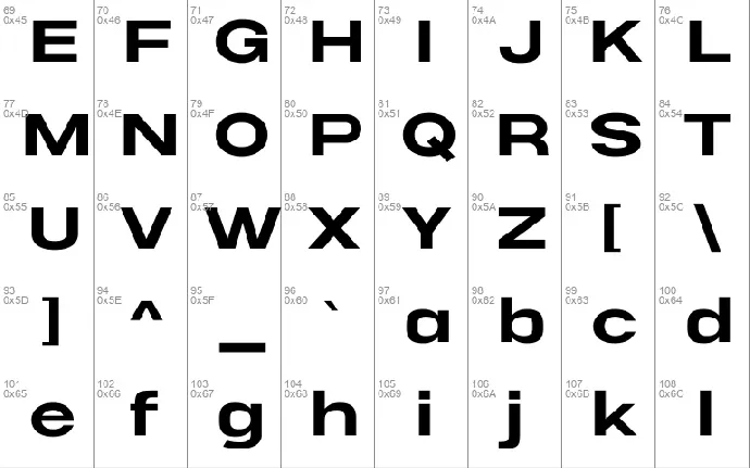 NCS Radhiumz font