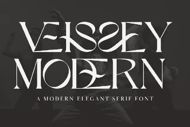 VEISSEY MODERN DEMO font