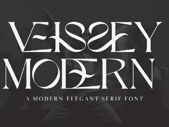 VEISSEY MODERN DEMO font