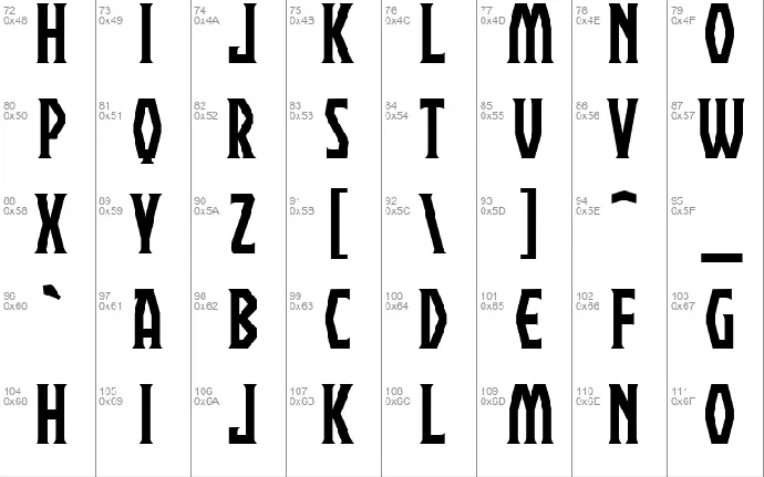 Praetorium BB font