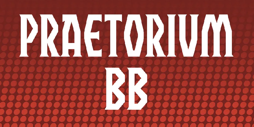 Praetorium BB font