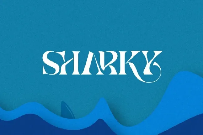 Sharky font