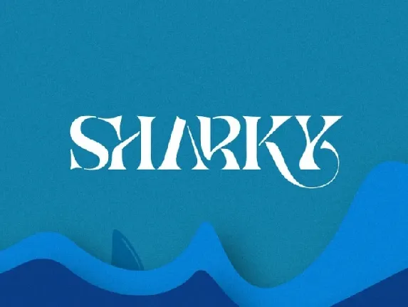 Sharky font