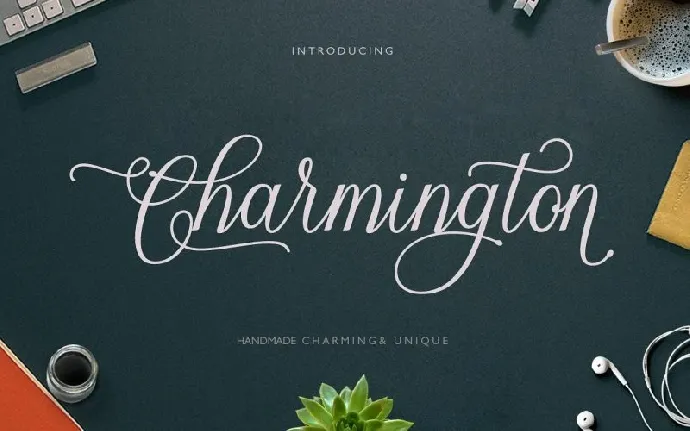 Charmington Script font