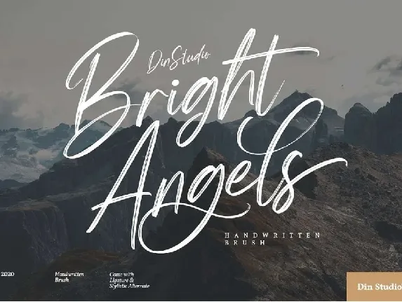 Bright Angels font