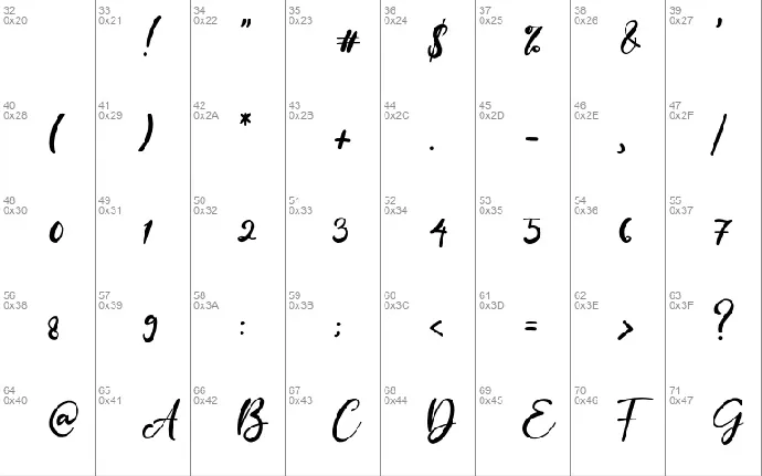 Amellis Path font