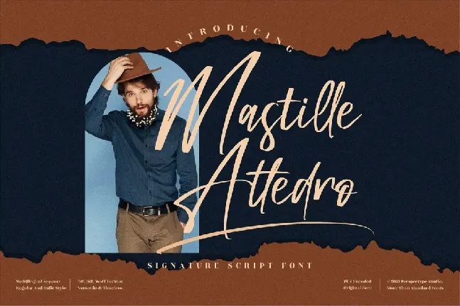 Mastille Attedro font