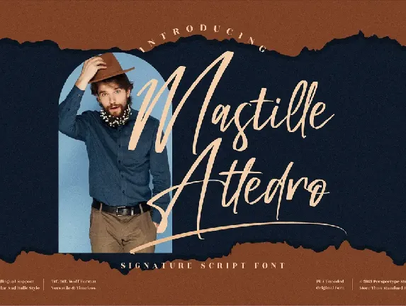 Mastille Attedro font