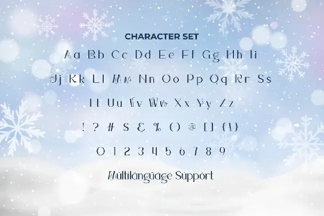 Winter Switch Demo font