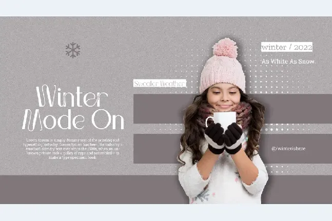 Winter Switch Demo font