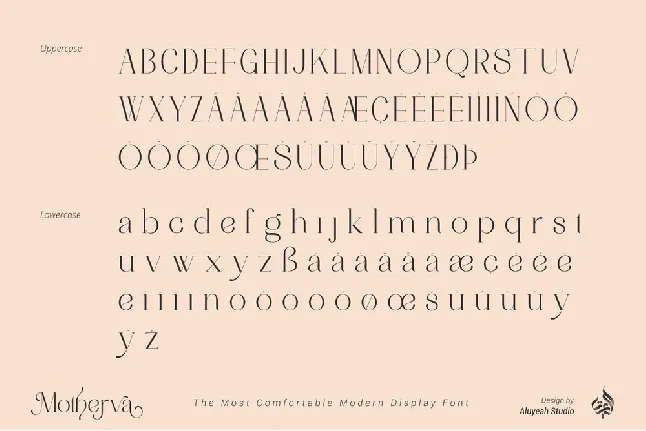 Motherva font