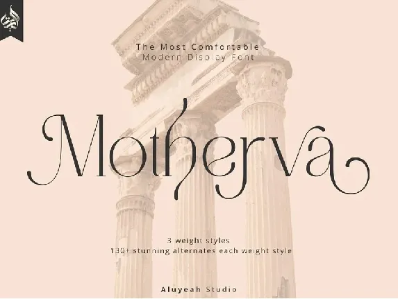 Motherva font