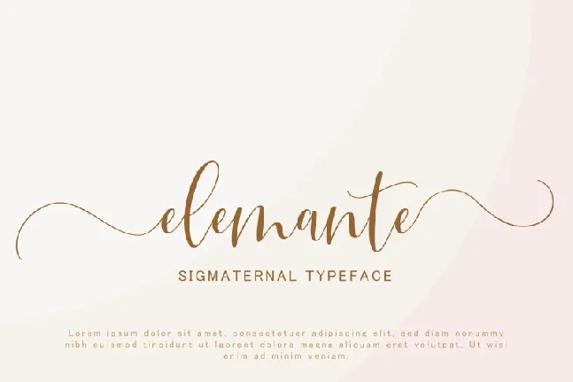 Sigmaternal font