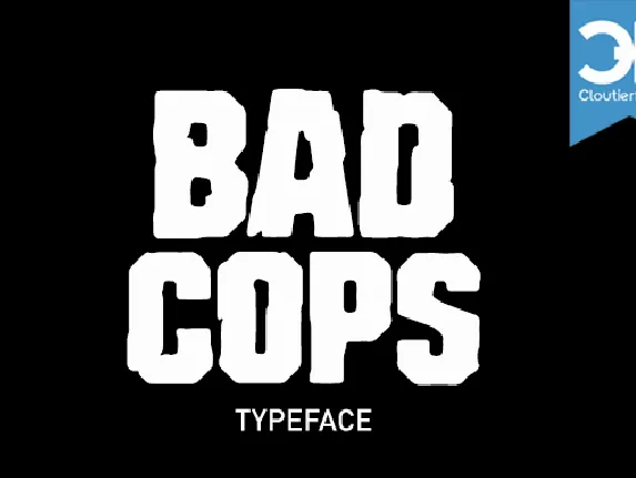 CF Bad Cops font