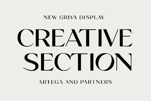 Griya font