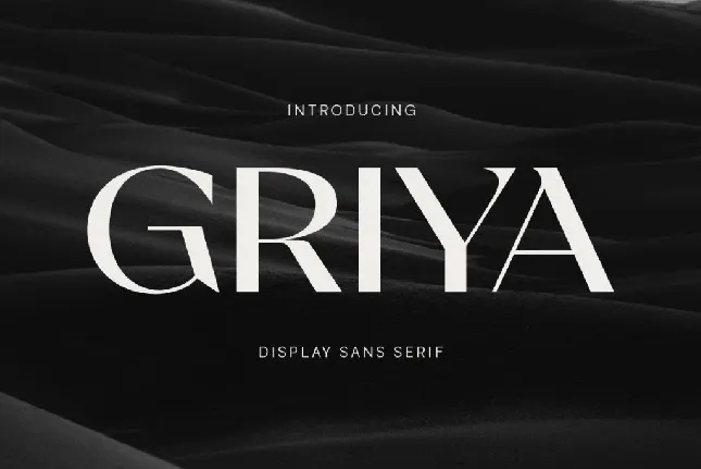 Griya font