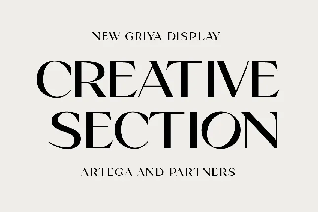 Griya font