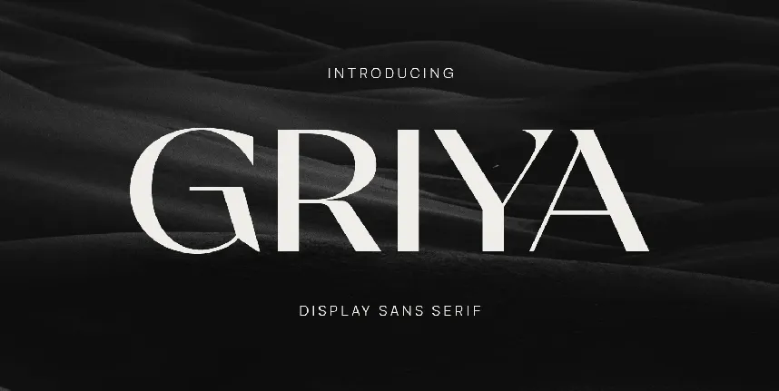 Griya font