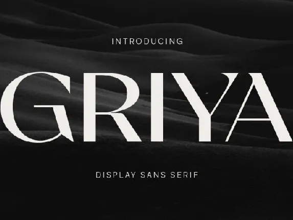 Griya font