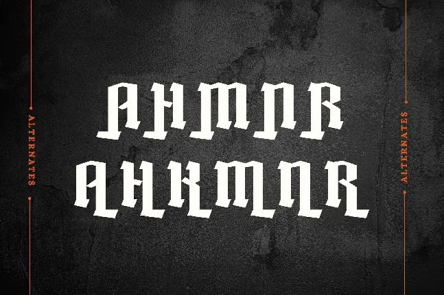 Amoera Blackletter font