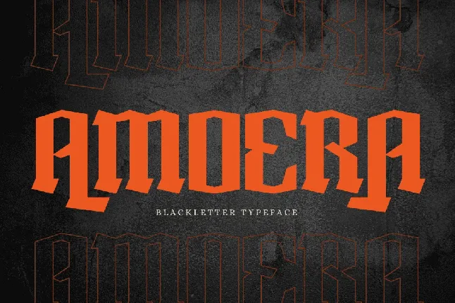 Amoera Blackletter font