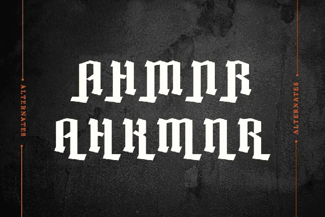 Amoera Blackletter font