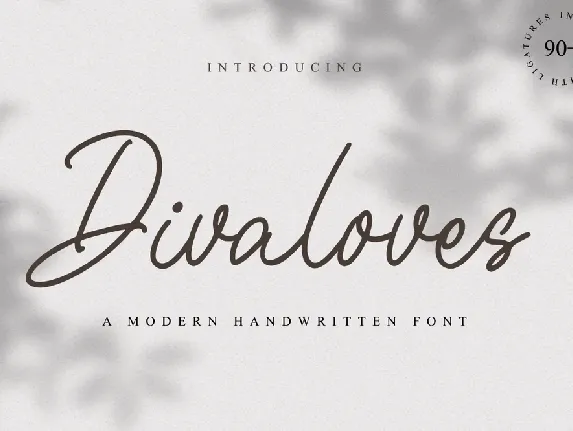 Divaloves font