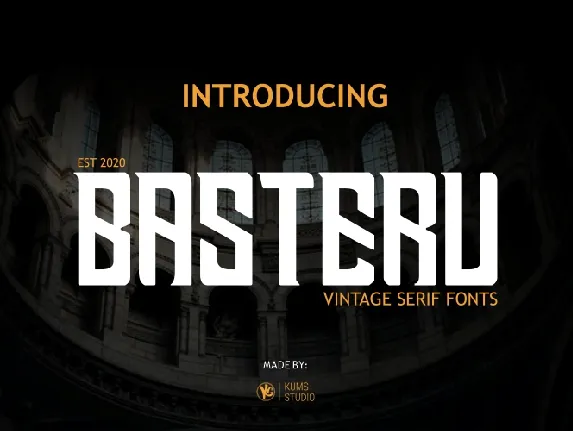 BASTERU font