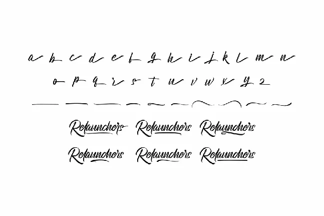 Relaunchers Demo font