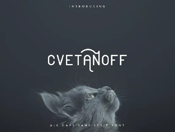 Cvetanoff font